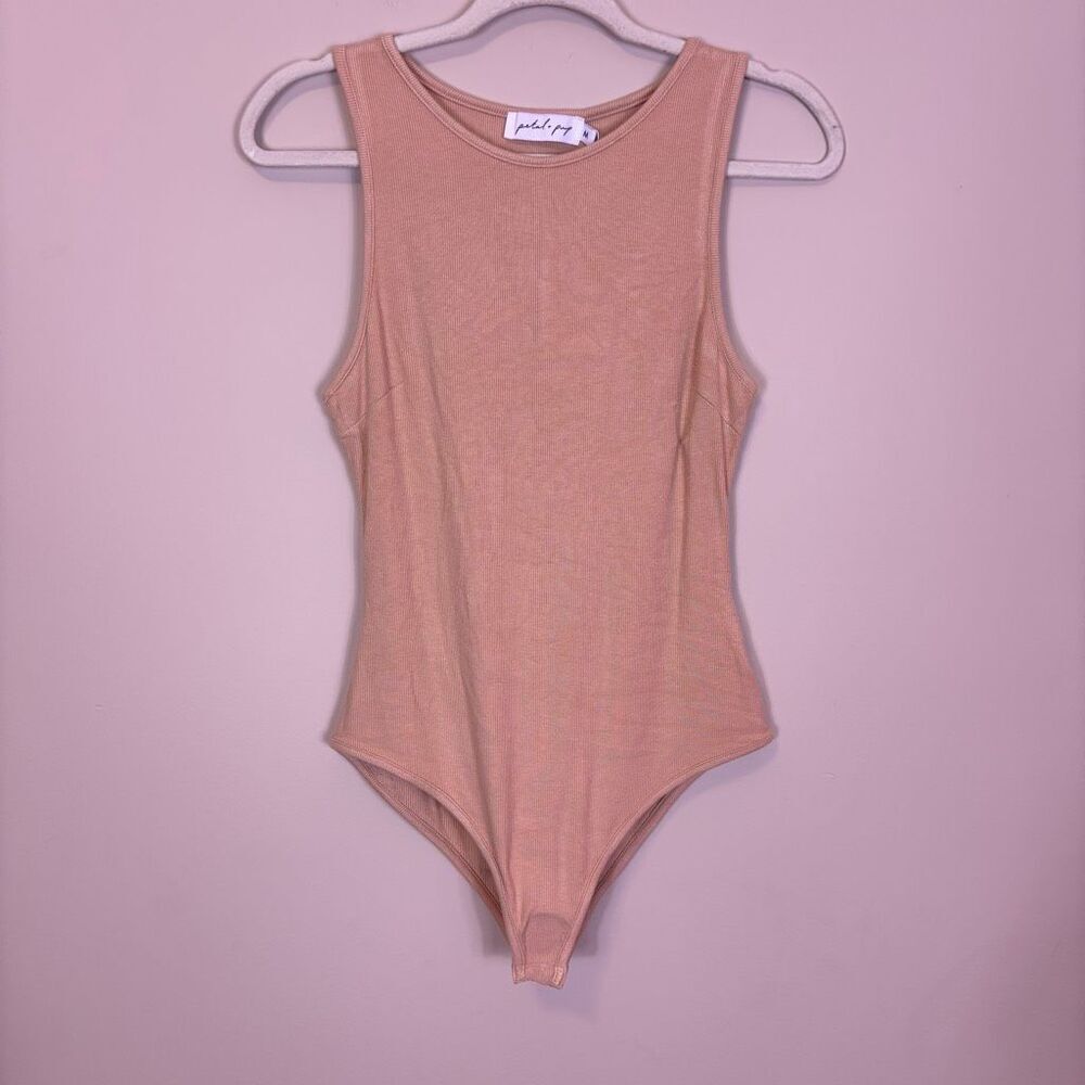 New Petal‎ + Pup Cream Tank Top Bodysuit US XS
